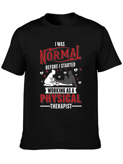 Physical Therapist Novelty Graphic T-Shirt