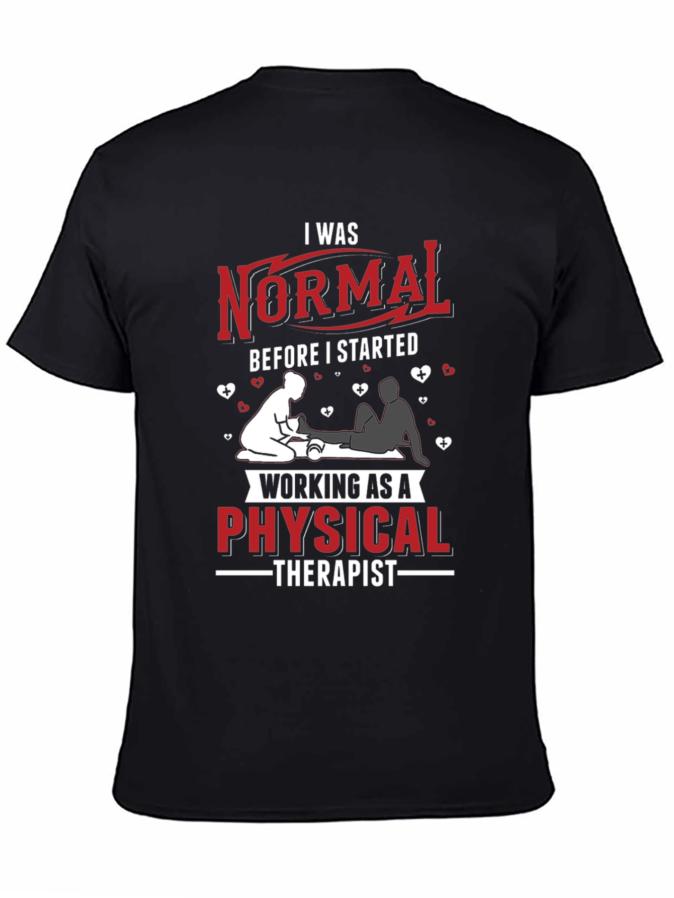 Physical Therapist Novelty Graphic T-Shirt