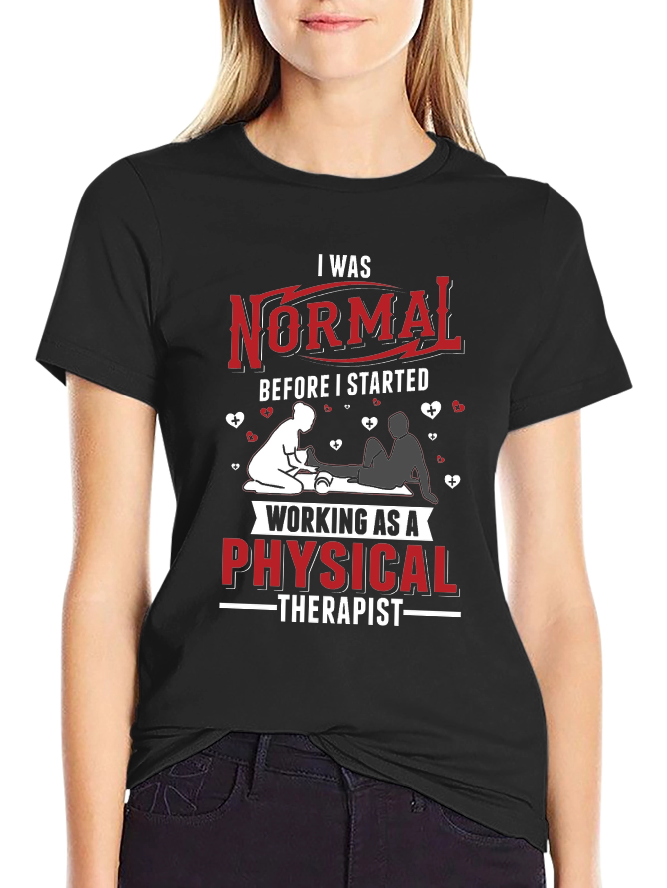 Physical Therapist Novelty Graphic T-Shirt