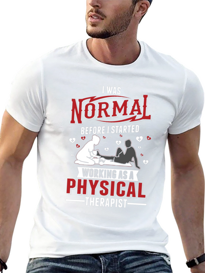 Physical Therapist Novelty Graphic T-Shirt