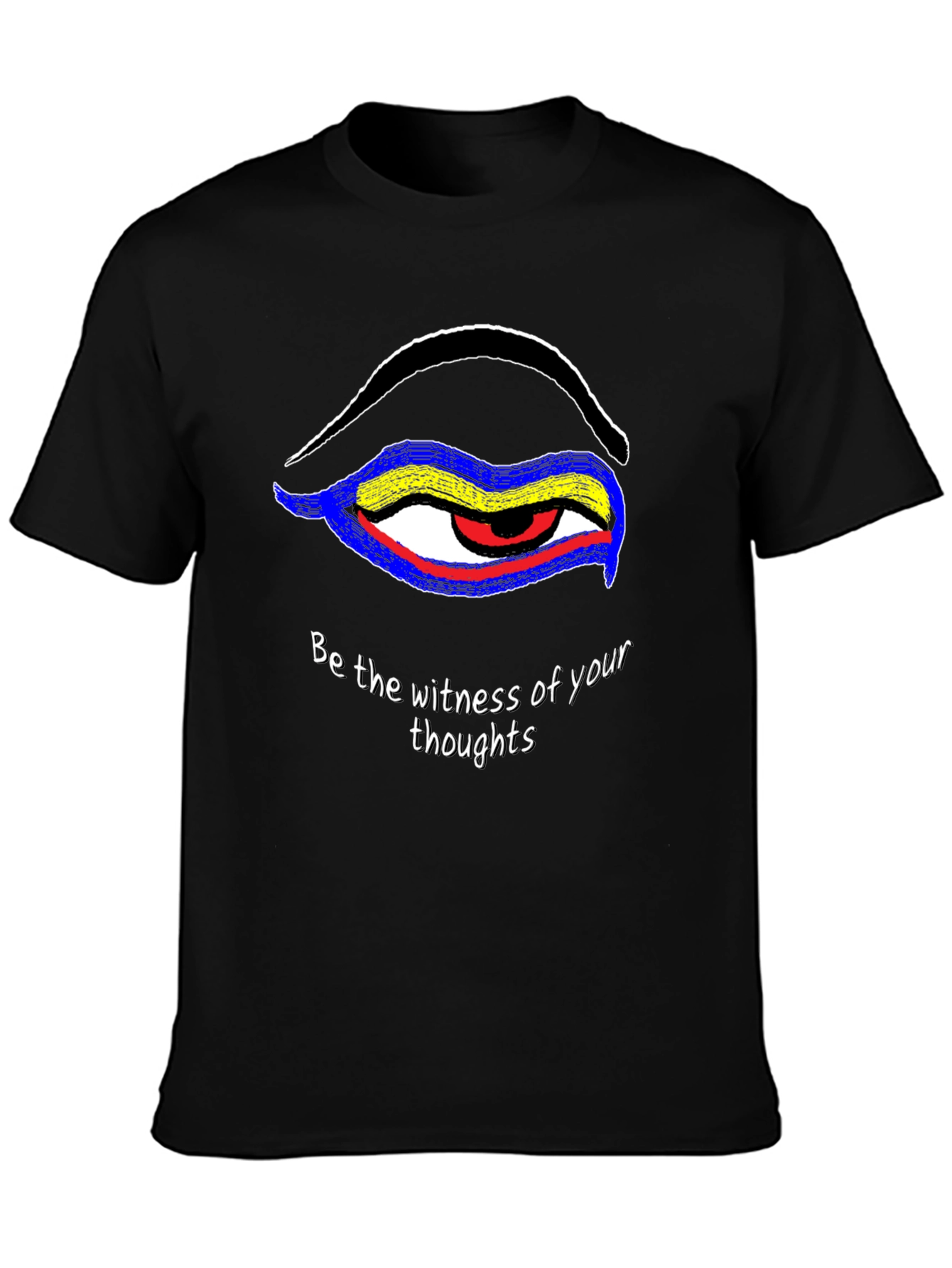 Eye Graphic T-Shirt - Witness Your Thoughts