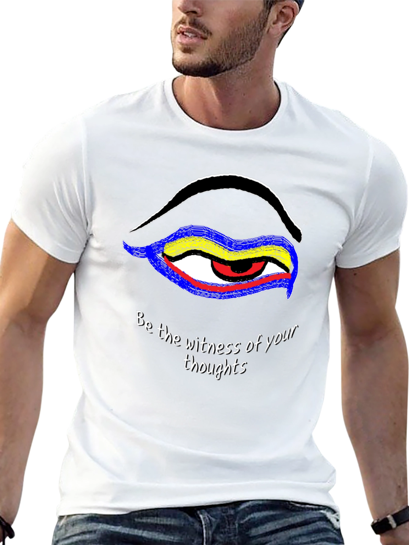 Eye Graphic T-Shirt - Witness Your Thoughts