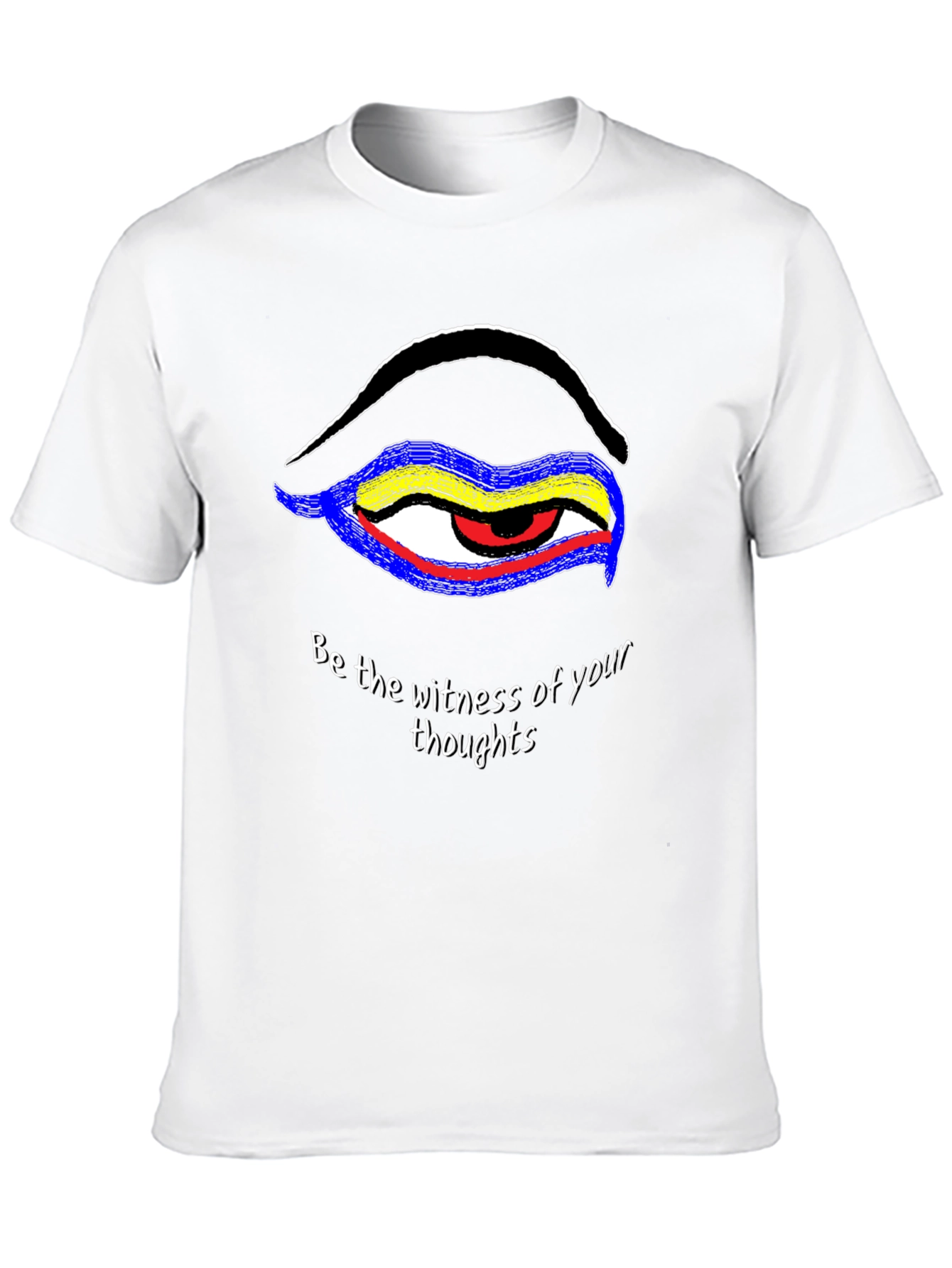 Eye Graphic T-Shirt - Witness Your Thoughts