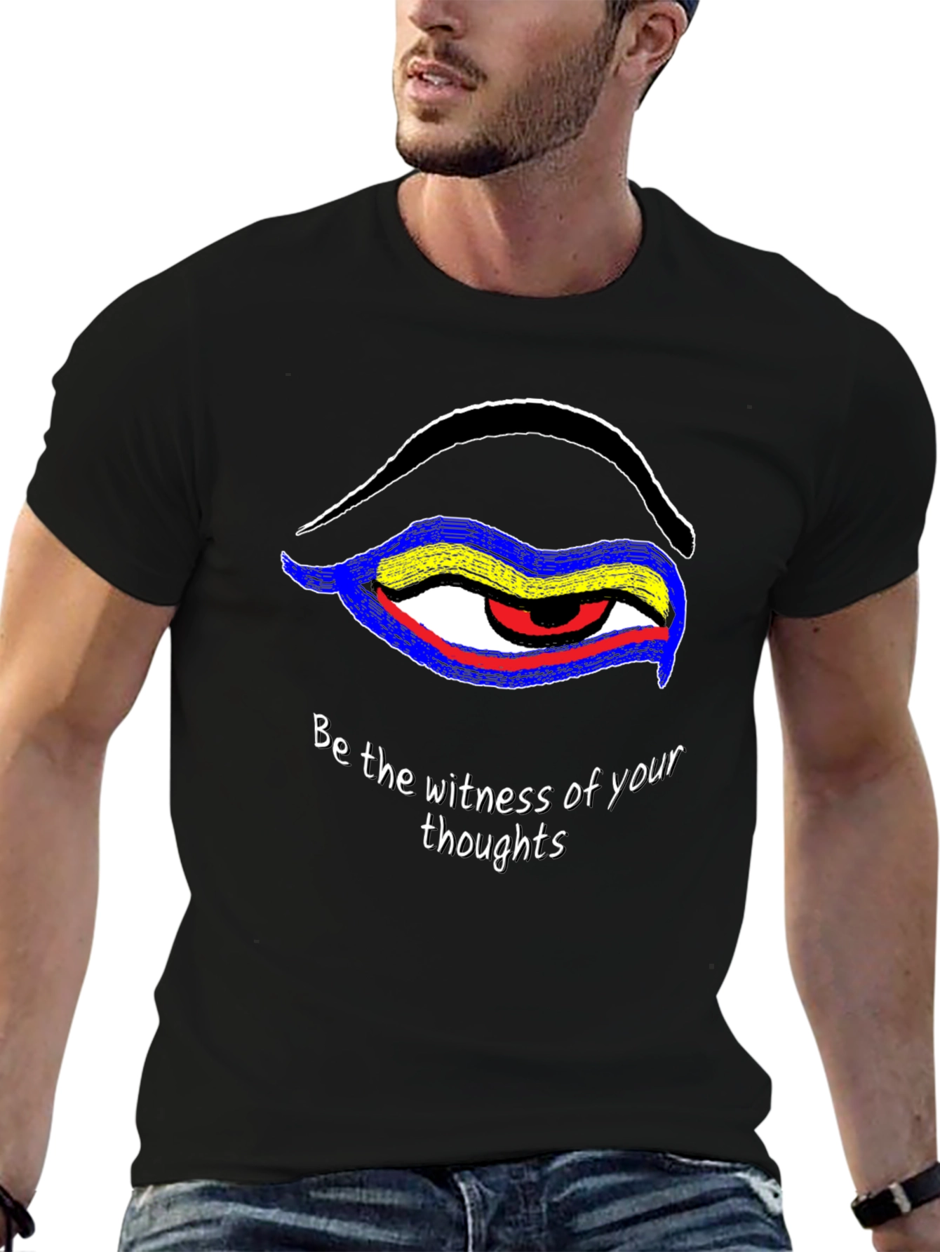 Eye Graphic T-Shirt - Witness Your Thoughts