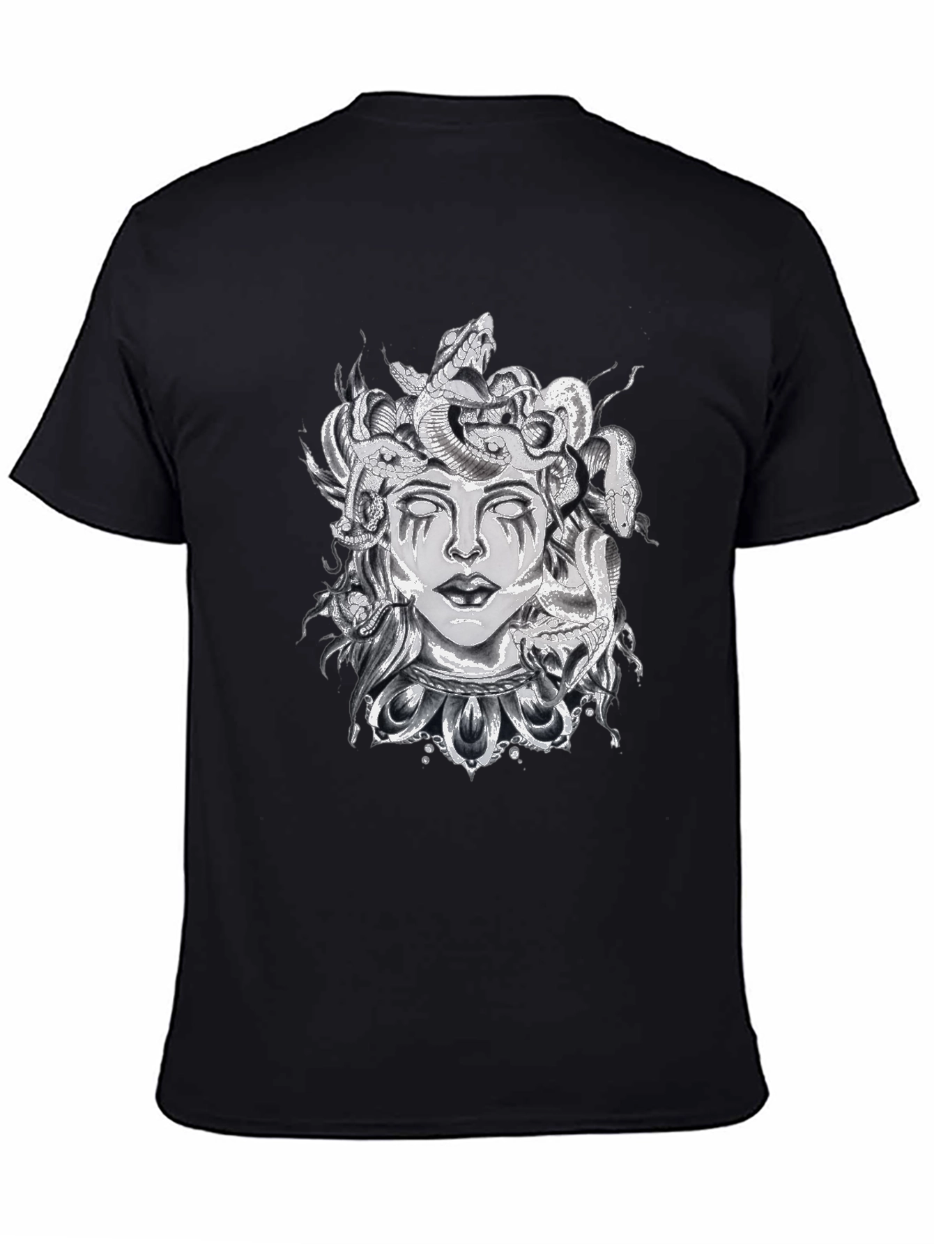 Medusa Graphic Black T-Shirt