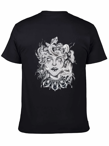 Medusa Graphic Black T-Shirt