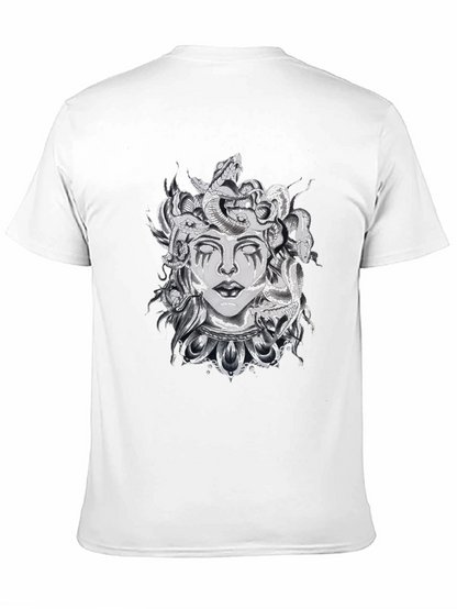 Medusa Graphic Black T-Shirt
