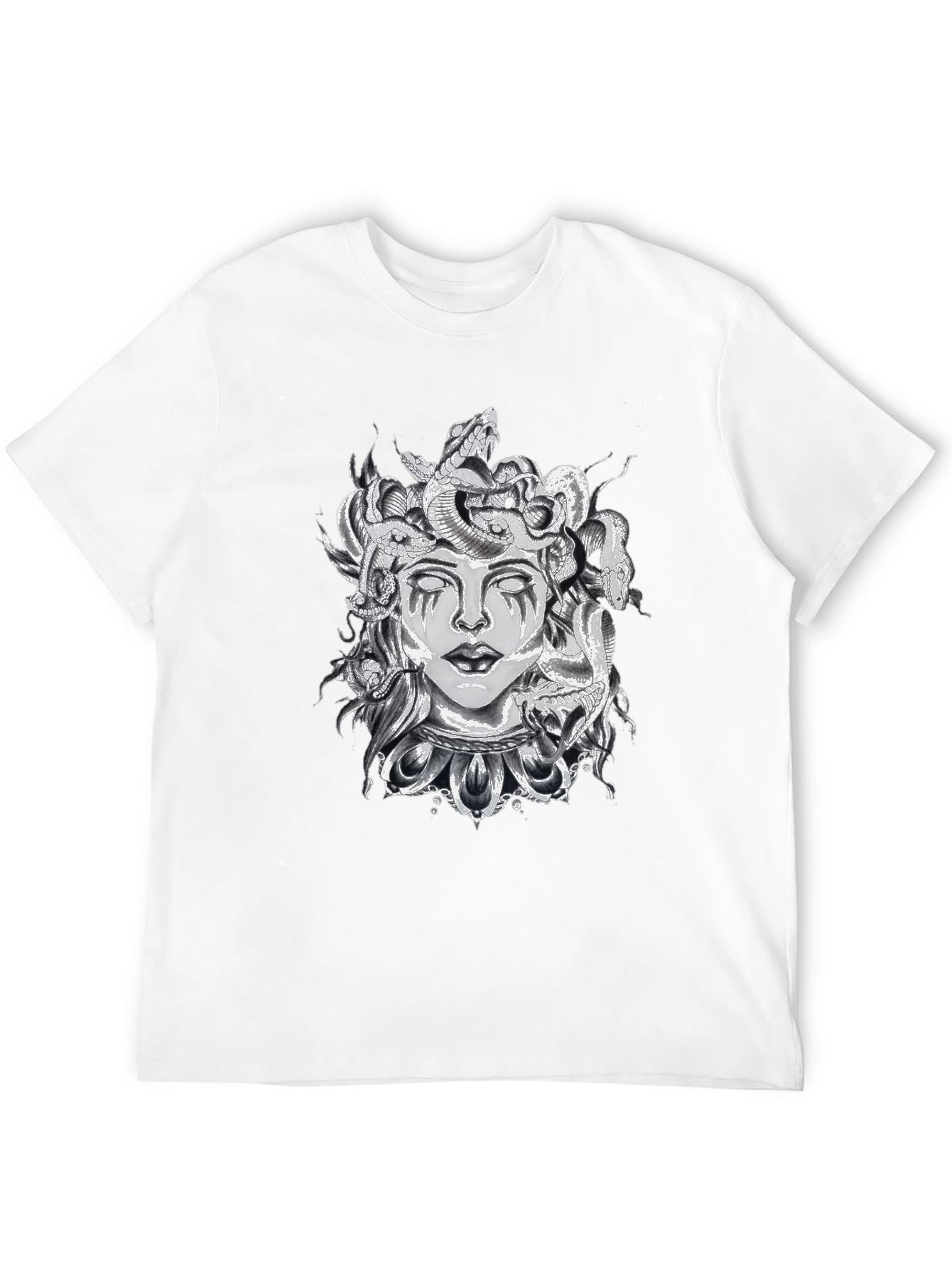 Medusa Graphic Black T-Shirt
