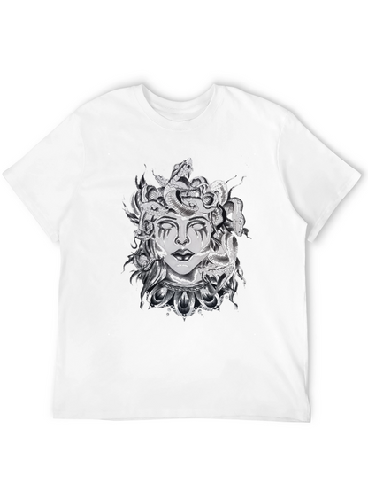 Medusa Graphic Black T-Shirt