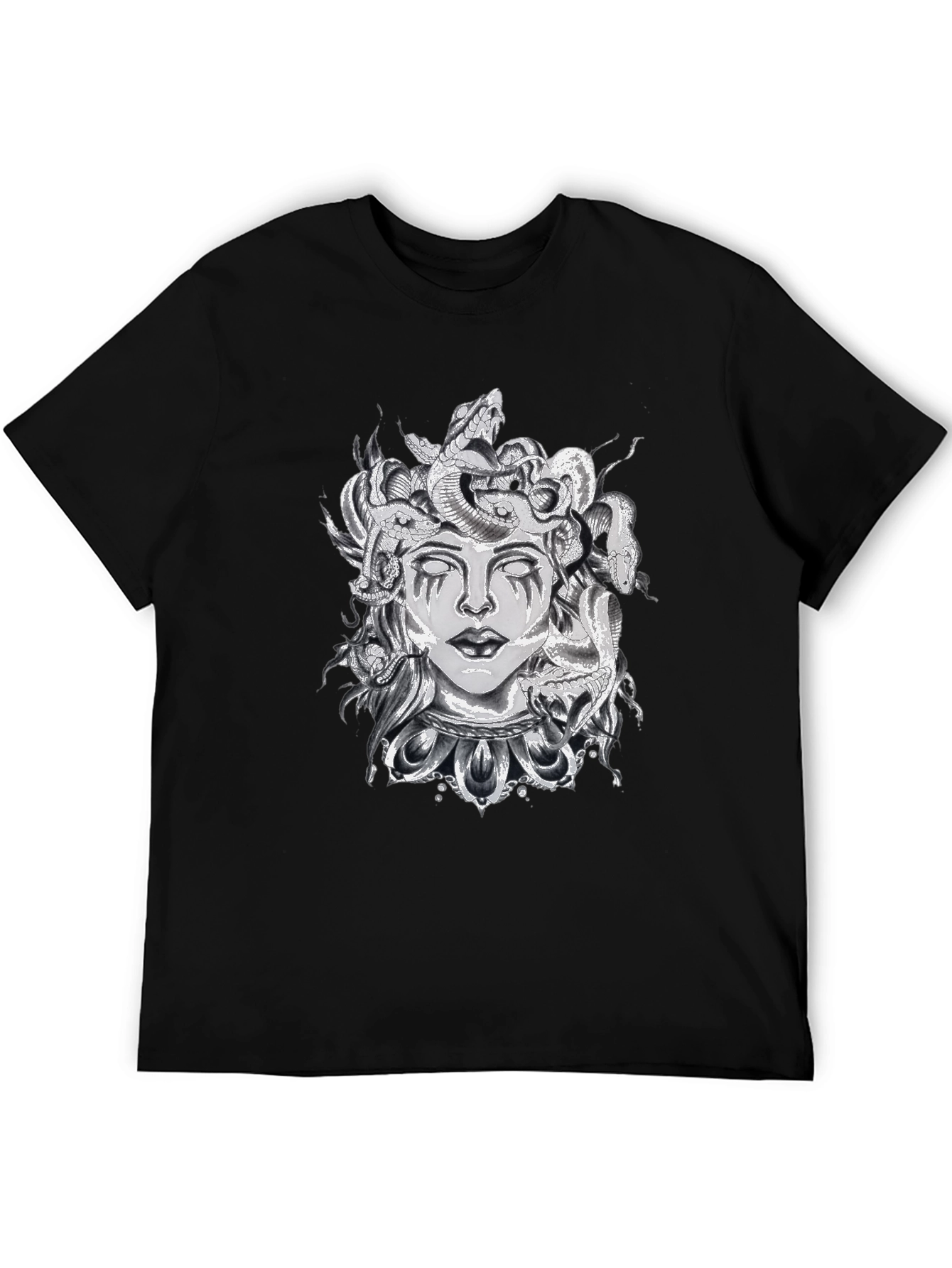 Medusa Graphic Black T-Shirt