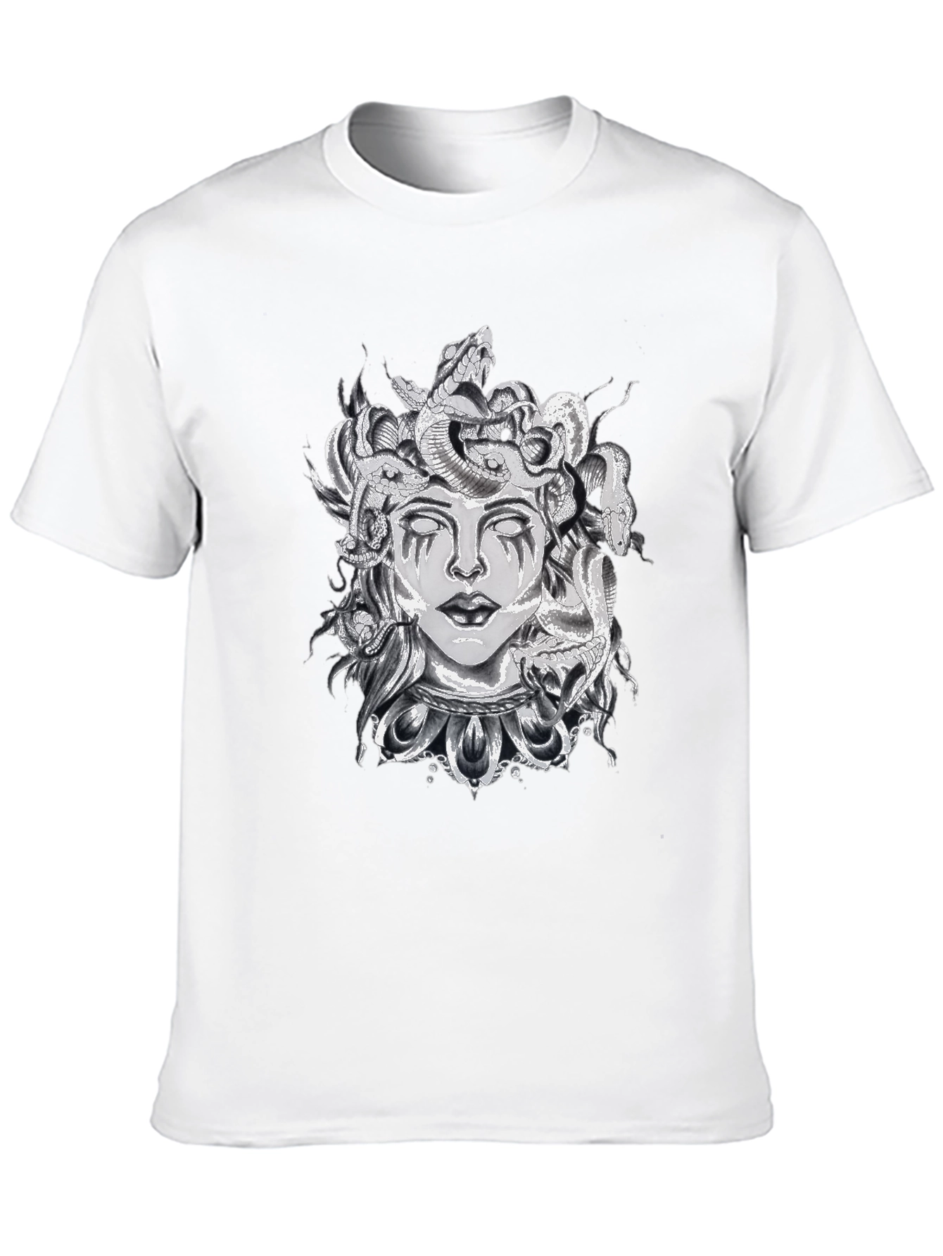 Medusa Graphic Black T-Shirt