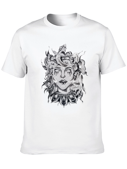 Medusa Graphic Black T-Shirt