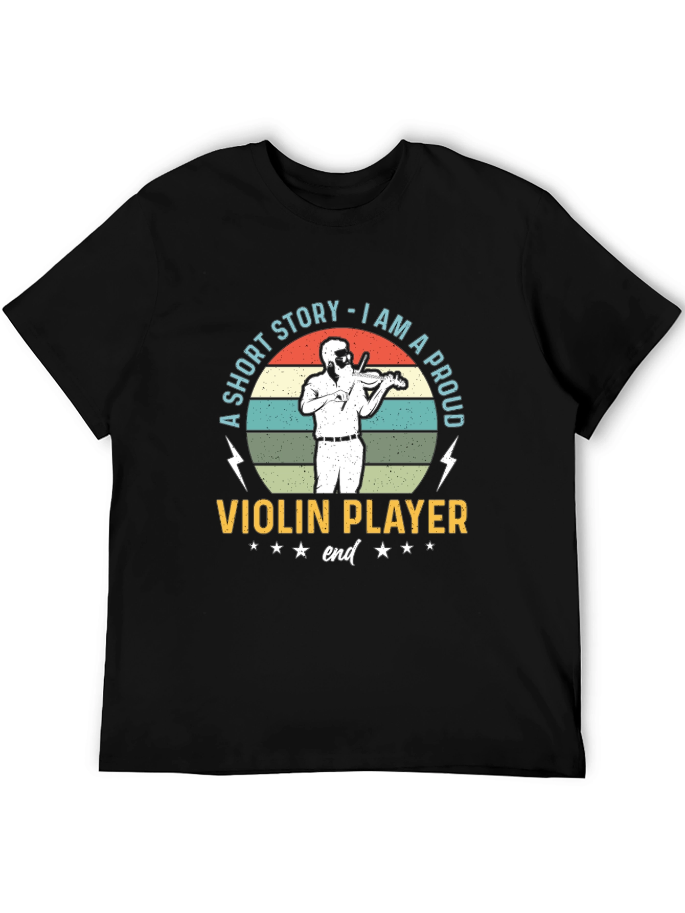 Proud Violin Player Graphic T-Shirt