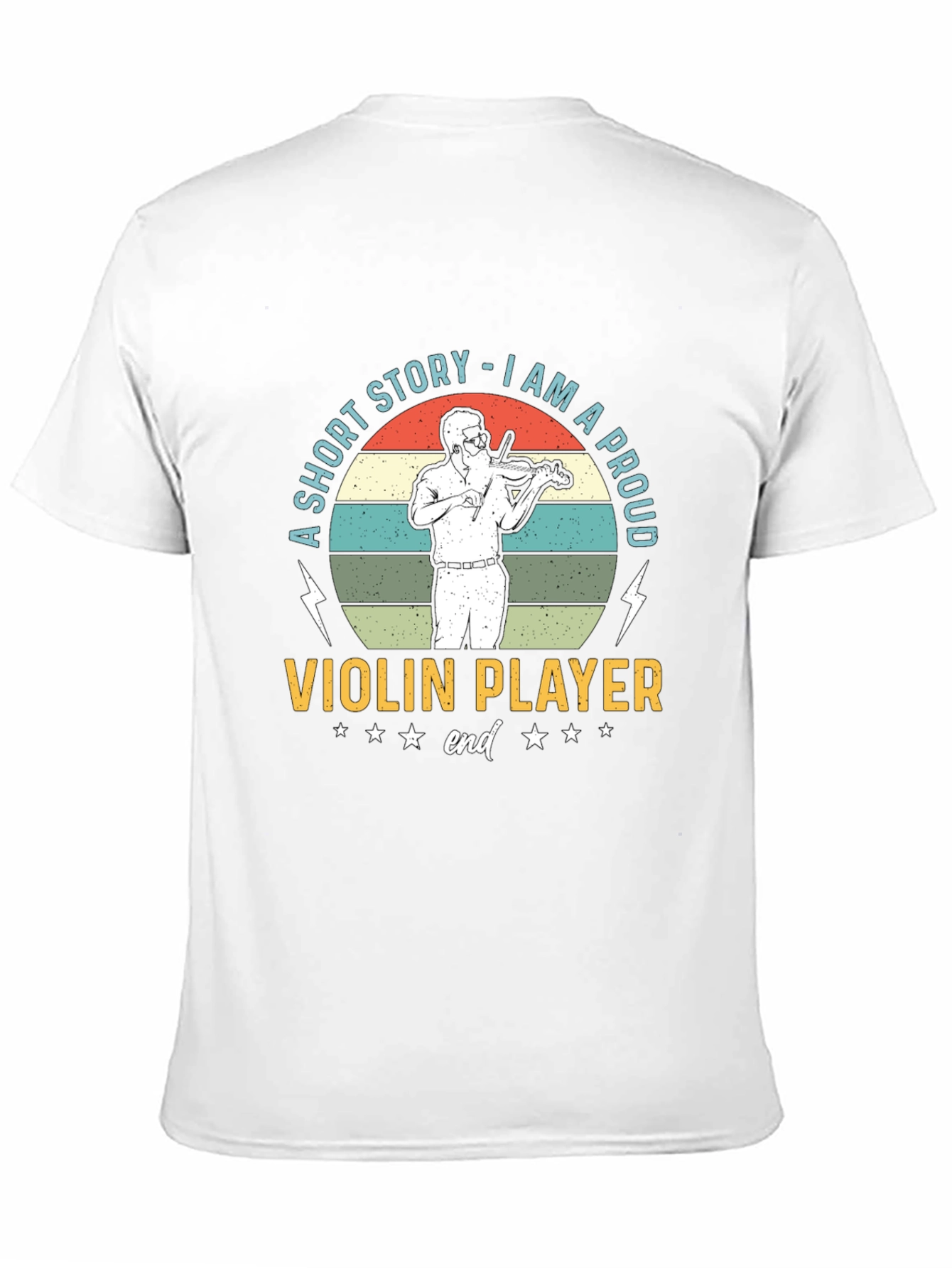 Proud Violin Player Graphic T-Shirt