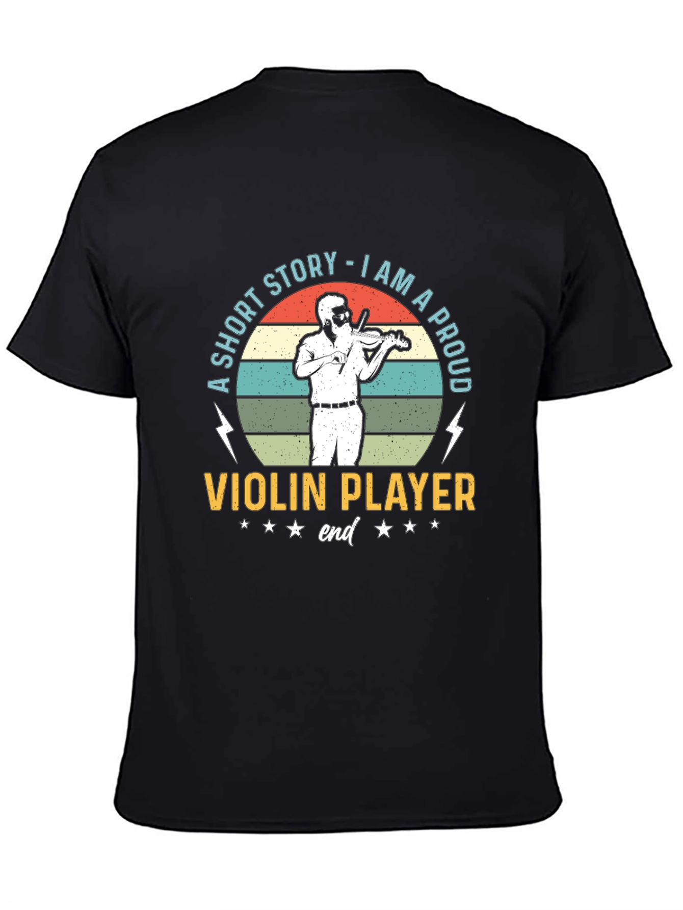 Proud Violin Player Graphic T-Shirt