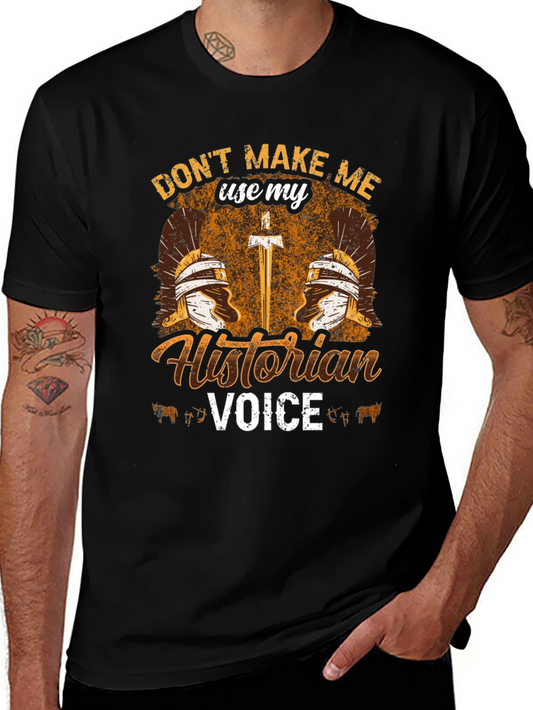 Historian Voice T-Shirt - Roman History Tee