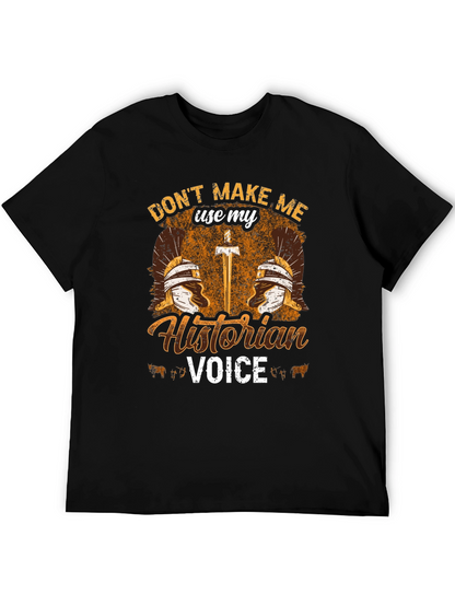 Historian Voice T-Shirt - Roman History Tee
