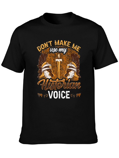 Historian Voice T-Shirt - Roman History Tee