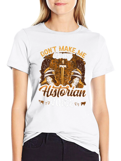 Historian Voice T-Shirt - Roman History Tee