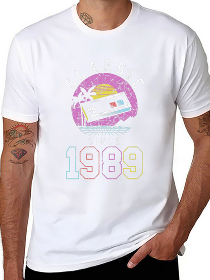 Retro Classic Since 1989 Graphic Tee