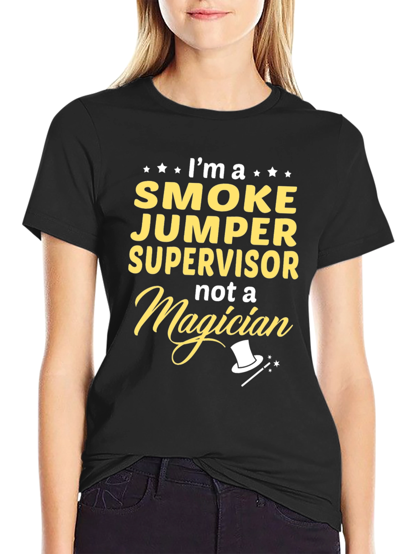 Smoke Jumper Supervisor T-Shirt - Funny Firefighter Tee