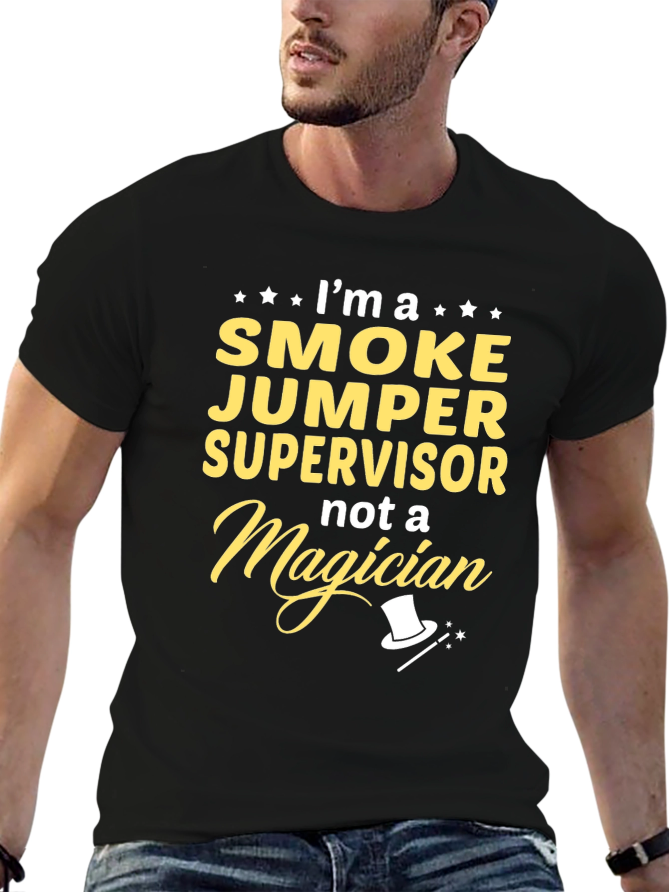 Smoke Jumper Supervisor T-Shirt - Funny Firefighter Tee