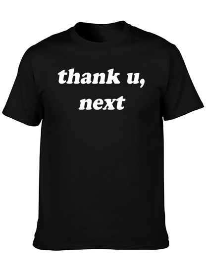 Thank U Next Graphic Tee - Trendy Casual Style