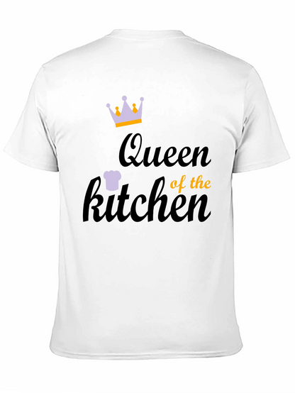 Queen of the Kitchen Black T-Shirt