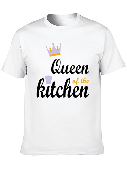 Queen of the Kitchen Black T-Shirt