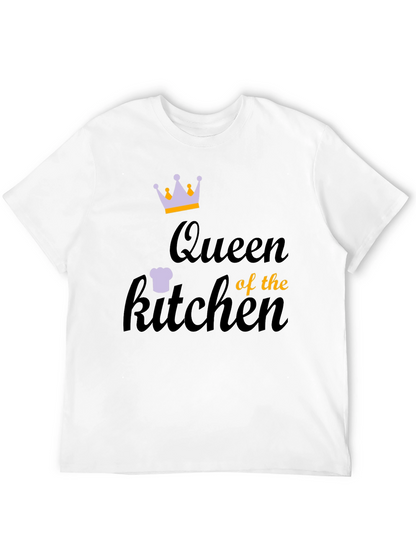 Queen of the Kitchen Black T-Shirt