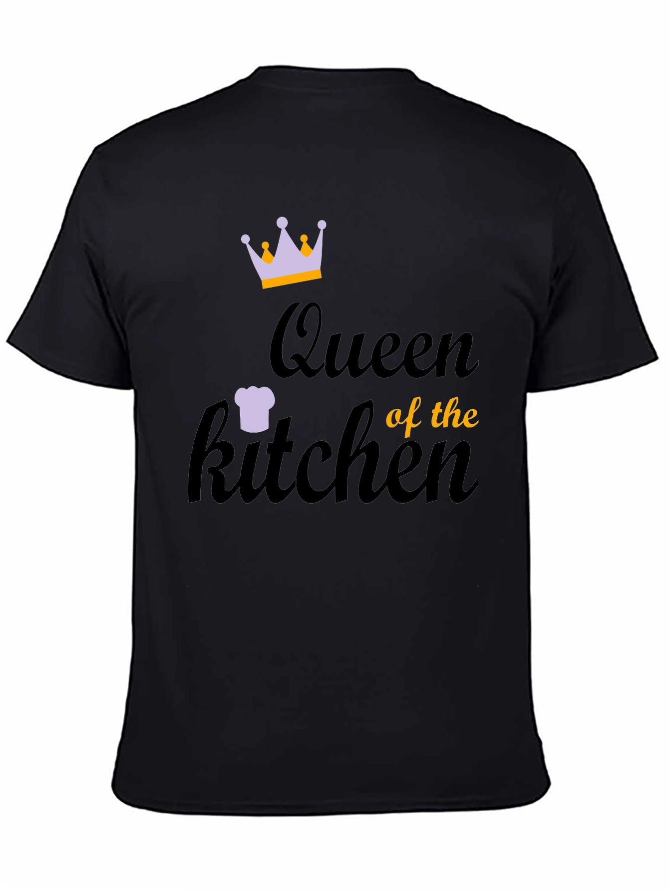 Queen of the Kitchen Black T-Shirt