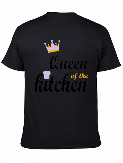 Queen of the Kitchen Black T-Shirt