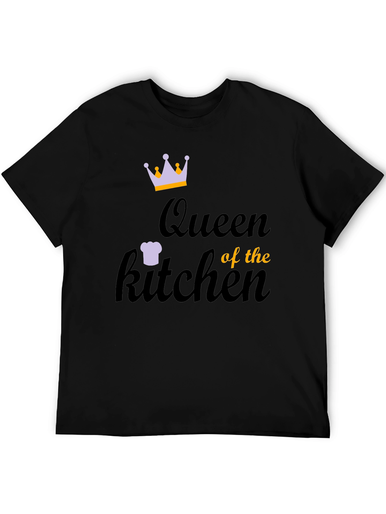 Queen of the Kitchen Black T-Shirt