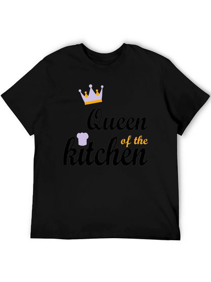 Queen of the Kitchen Black T-Shirt