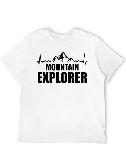 Mountain Explorer Black Graphic Tee