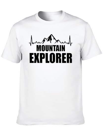 Mountain Explorer Black Graphic Tee