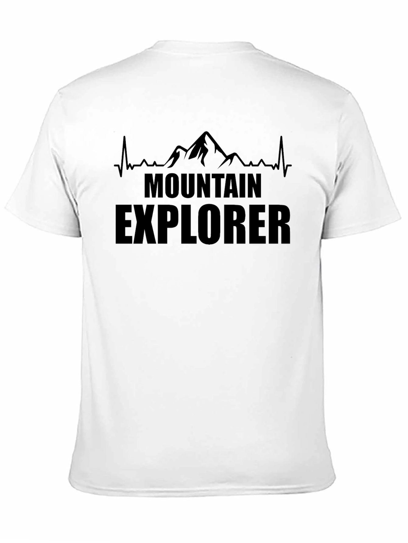 Mountain Explorer Black Graphic Tee