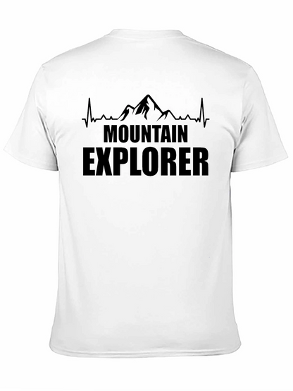 Mountain Explorer Black Graphic Tee