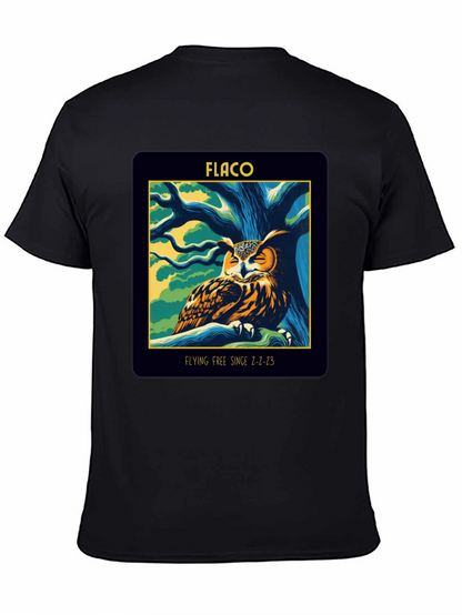 Flaco Owl Memorial Graphic T-Shirt