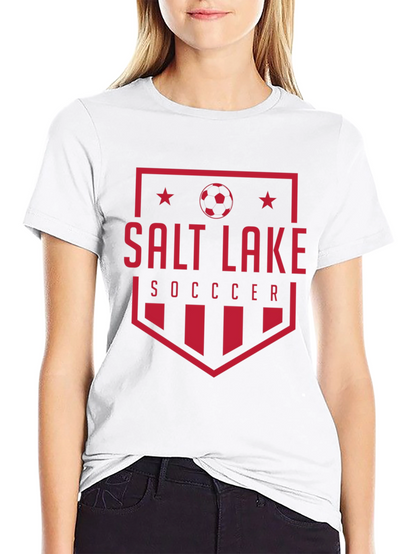 Salt Lake Soccer Black Graphic Tee