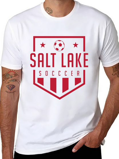 Salt Lake Soccer Black Graphic Tee