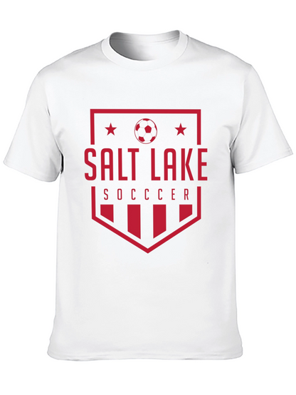 Salt Lake Soccer Black Graphic Tee