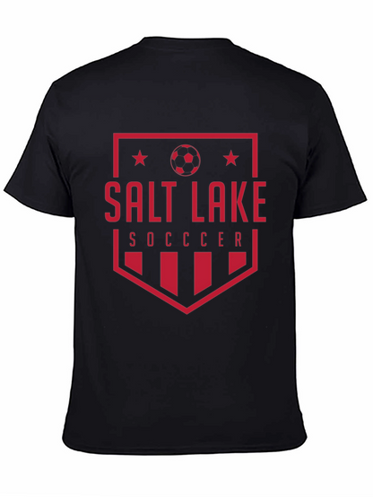 Salt Lake Soccer Black Graphic Tee