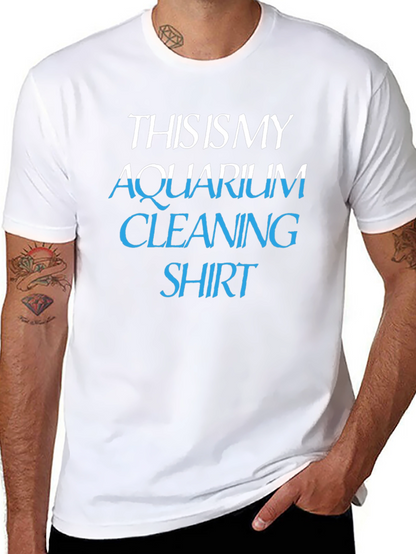 Aquarium Cleaning Shirt - Funny Hobby T-Shirt