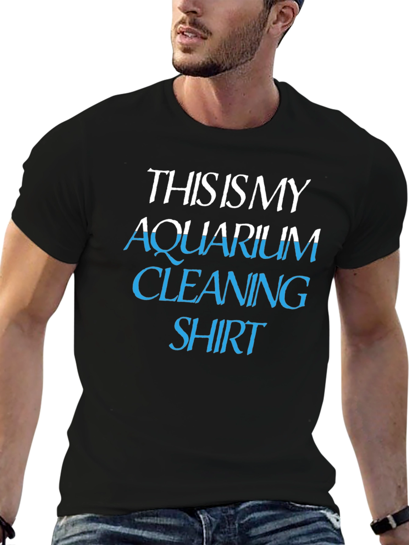 Aquarium Cleaning Shirt - Funny Hobby T-Shirt