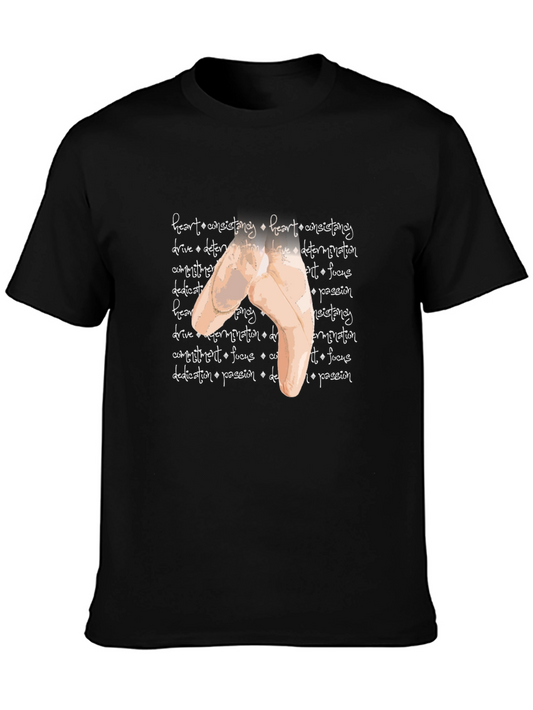 Ballet Pointe Shoe Graphic Tee - Dance Passion