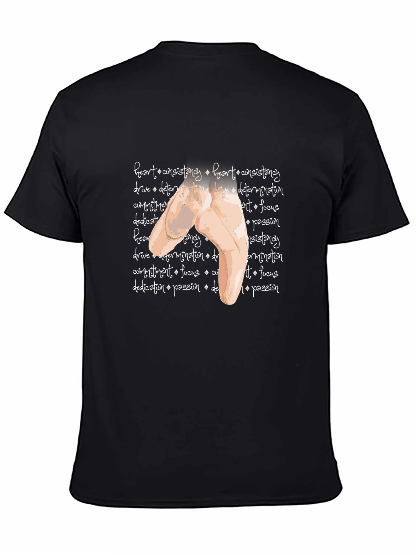 Ballet Pointe Shoe Graphic Tee - Dance Passion
