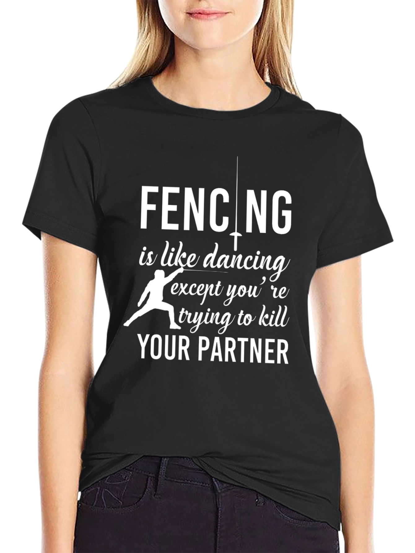 Fencing is Like Dancing T-Shirt