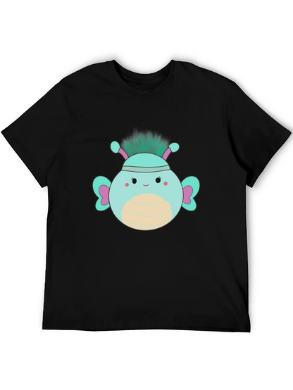 Cute Cartoon Bug Graphic T-Shirt