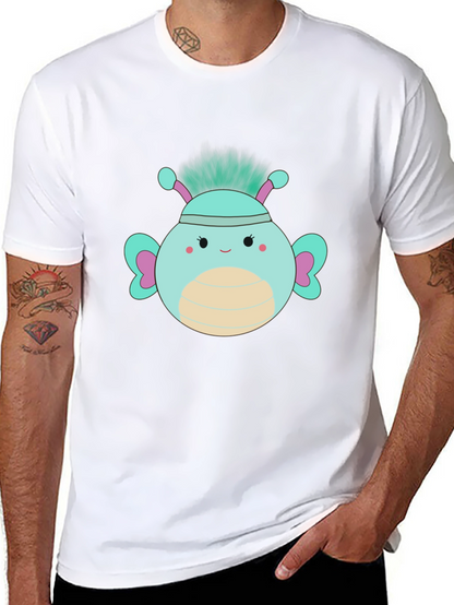 Cute Cartoon Bug Graphic T-Shirt